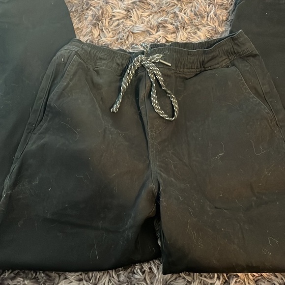 RSQ Jogger Pants w/ 4-way stretch. Elastic drawstring waist.  Size small. - Picture 4 of 5